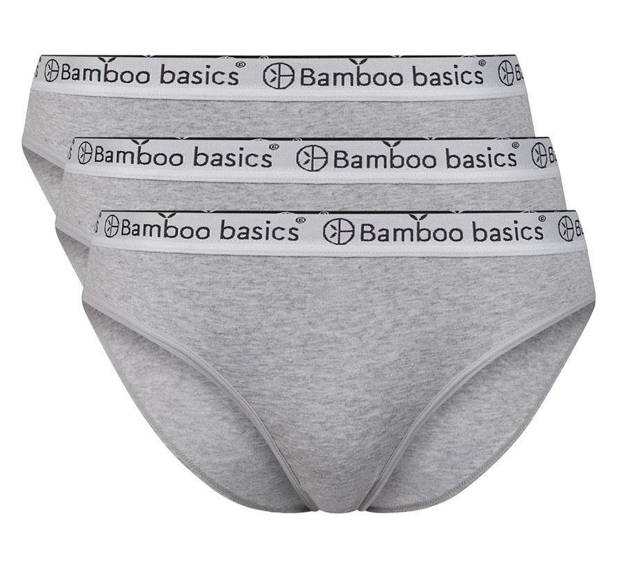 Bamboo basics briefs - Grey 3-Pack - Yara