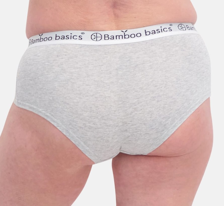 Hipster basics en bambou - Lot de 2 Iris - Blanc