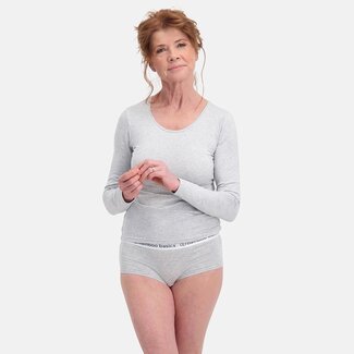 Bamboo Basics Hipster-Slips - Iris 2er-Pack - Grau