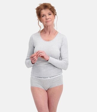 Bamboo Basics Bamboo Basics hipster - Iris  2-Pack -  Grijs