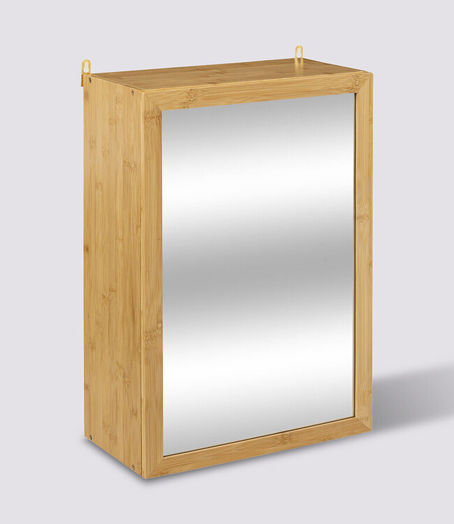 Mirror cabinet - Wall cabinet - Natural