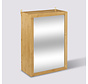 Mirror cabinet - Wall cabinet - Natural