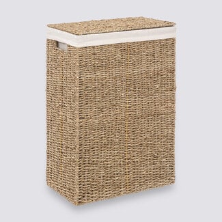  5Five Large Laundry Basket - 40L - Natural - Seagrass