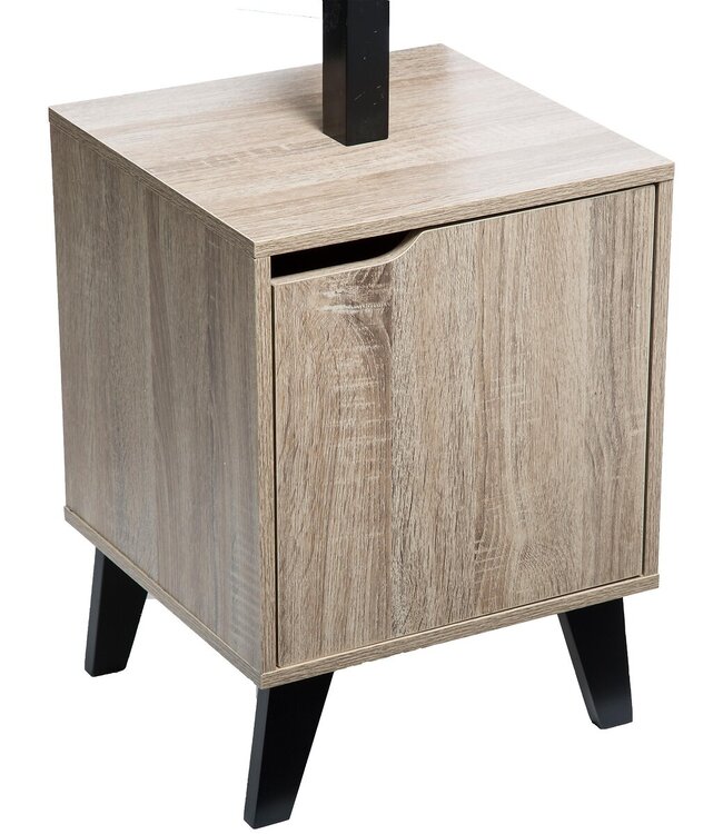 Kapstok - Natuurlijk - Zwart