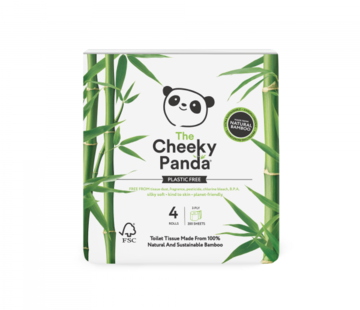 Cheeky Panda Bamboe Toiletpapier - 12 Rollen - 3 Laags