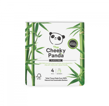 Cheeky Panda Bamboe Toiletpapier - 12 Rollen - 3 Laags