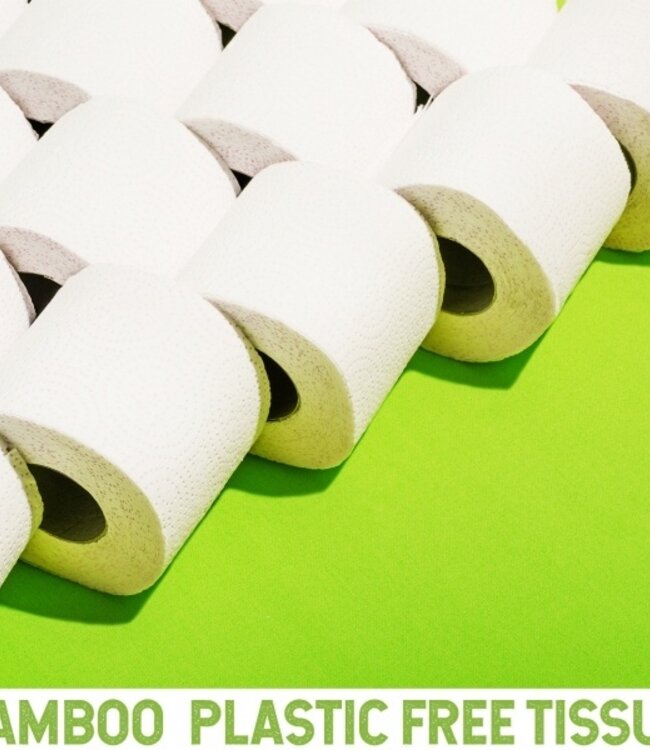 Bamboo Toilet Paper - 12 Rolls - 3 Layers - Vegan - Cheeky Panda