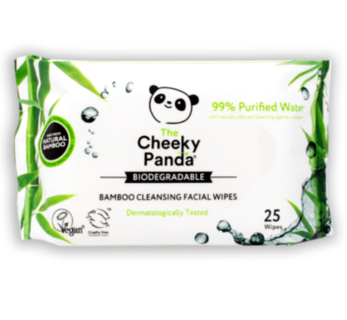 Cheeky Panda Vochtige Doekjes - 5 Pack - Puur Water - Vegan - Cheeky Panda