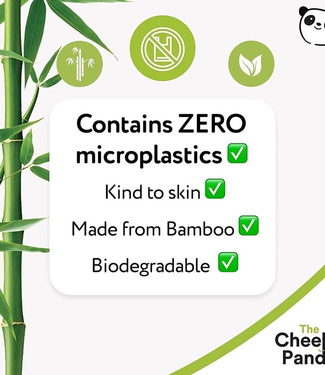 Zachte Bamboe Babydoekjes - 6 Pack - Natuurlijk Gezuiverd Water - Cheeky Panda