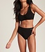 Boody Bamboe Tailleslip - 2 Stuks - Dames - Zwart - Boody