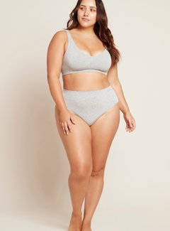 Boody Bamboo Waist Briefs - 2 Pieces - Gray - Boody