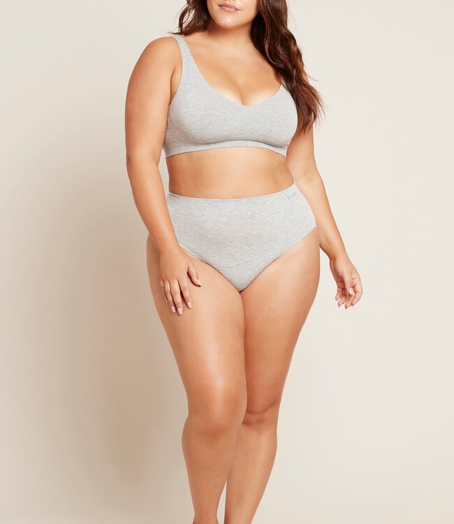 Bamboe Tailleslip - 2 Stuks - Dames - Grijs - Boody