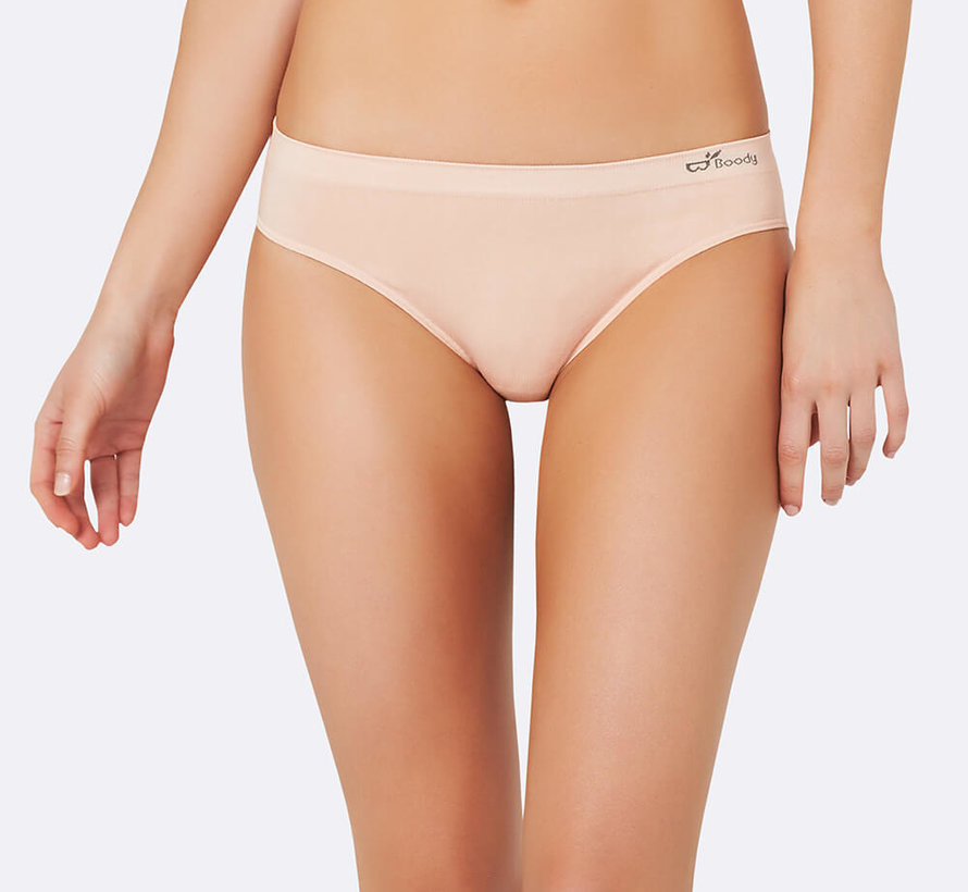 Culotte Bikini Classique Bambou - 2 Pièces - Femme - Blanc - Boody