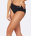 Bamboe Midi Heupslip - 2 Stuks - Zwart - Boody