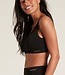 Padded Shaper Crop Bra - 2 Pieces - Women - Black - Boody