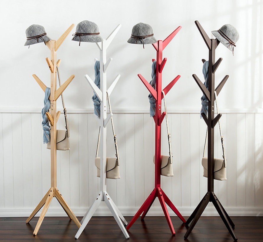 Modern Coat Rack/Tree Koning Bamboe