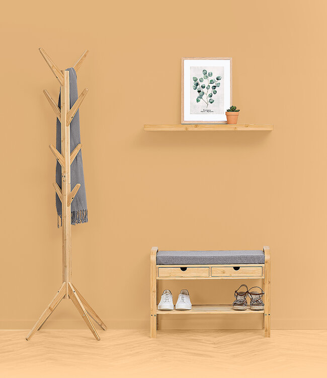 Coat Rack - Naturel - 178cm