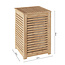 Bamboo laundry basket - Sicela - 100 Liter - H 58 x W 40 x D 40 cm