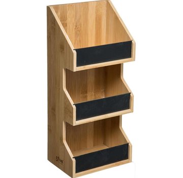  5Five Bamboo Organizer - Storage - Black