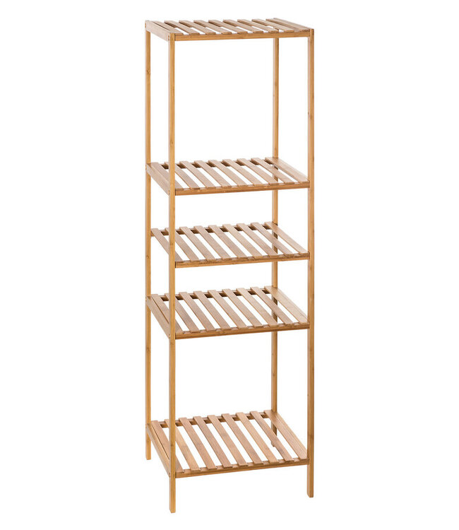 Bamboo Storage Rack with 5 Layers for Extra Storage Space - Five