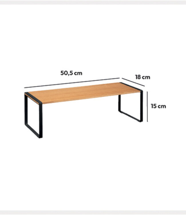 Kruidenrek - Keukenkast - Opbergrek - Zwart - 5Five