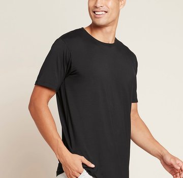 Boody Men's T-Shirt - Round Neck - 2 Pieces - Black