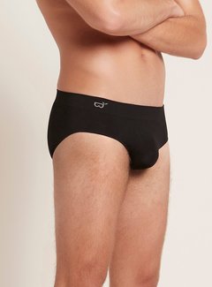 Boody Men's Hip Briefs - 2 Pack - Black