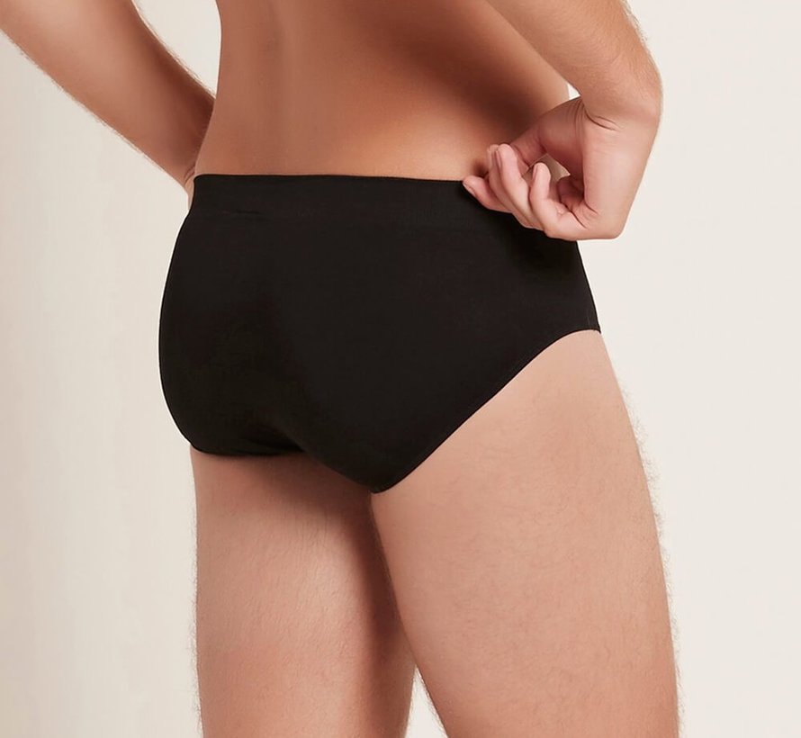 Slip Hip Homme - 2 Pièces - Noir - Boody