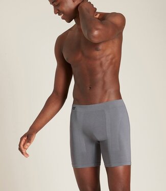 Boody Herenboxer Middellang - 2 Stuks - Donkergrijs