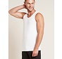 Heren Singlets - 2 Stuks - Tanktops - Wit - Boody