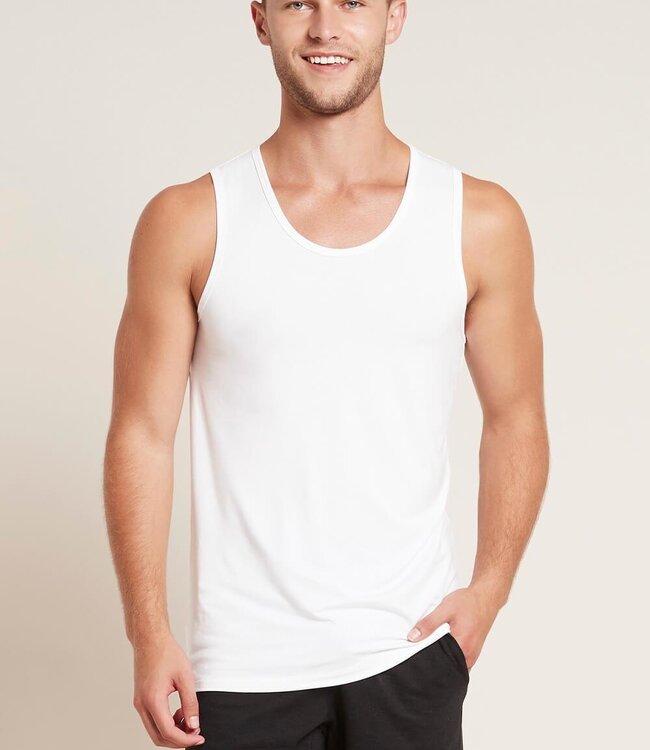 Men's Singlets - 2 Pack - White - Tanktops -  Boody