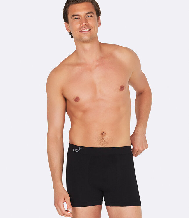 Men's Boxers - 2 Pieces - Black - Boody