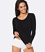 Dames Top - Lange Mouwen - 2 Stuks - Zwart - Boody