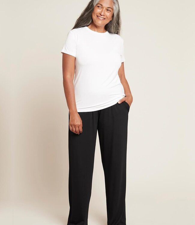 Dames T-Shirt - Ronde Hals - 2 Stuks - Wit - Boody