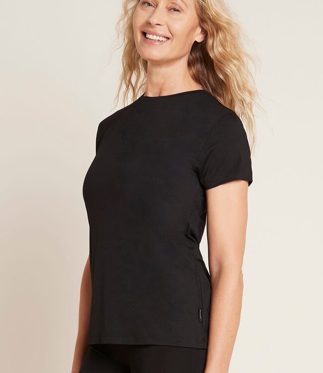 Dames T-Shirt - Ronde Hals - 2 Stuks - Wit - Boody