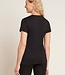 Dames T-Shirt - Ronde Hals - 2 Stuks - Wit - Boody