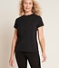 Dames T-Shirt - Ronde Hals - 2 Stuks - Wit - Boody
