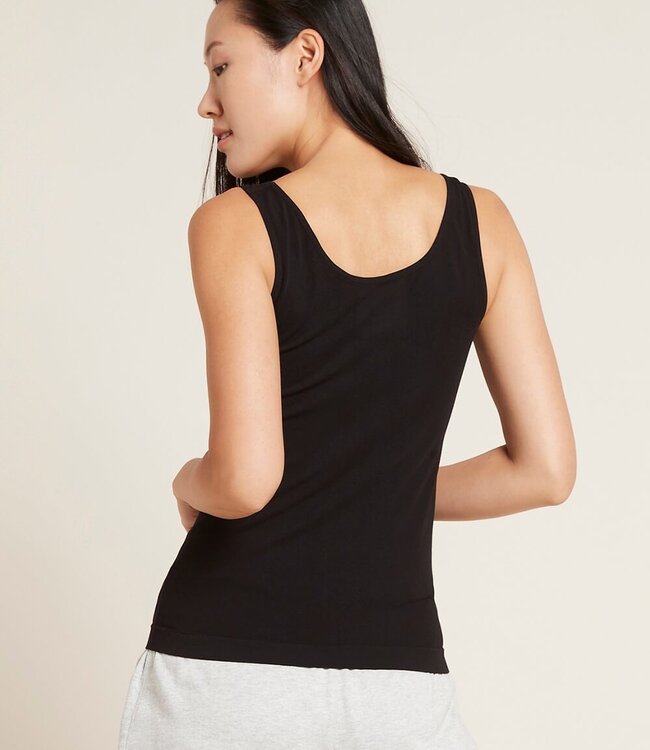 Ladies Tank Top - Jumpsuit - 2 Pieces - Black - Boody