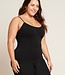 Cami Top - Hemd - 2 Stuks - Zwart - Boody