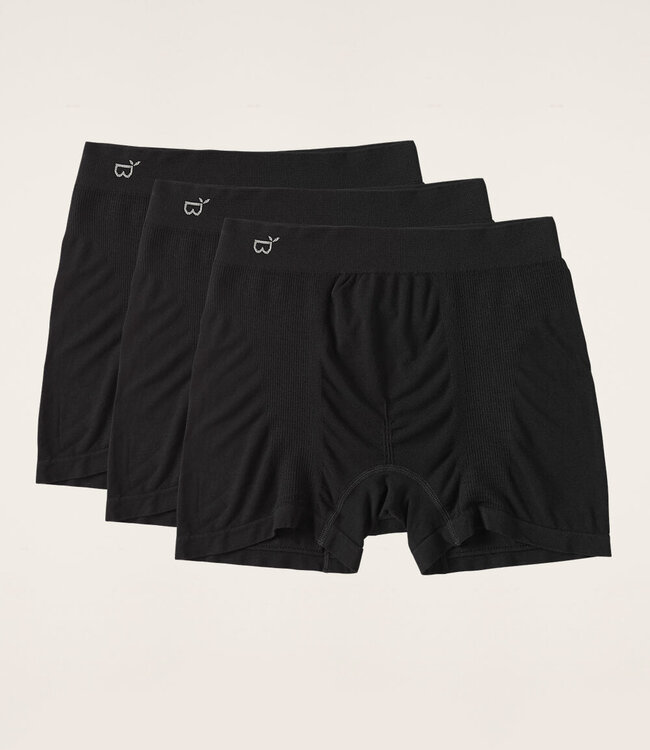 Men's Boxers - 2 Pieces - Black - Boody