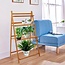 Plant rack with 4 tiers easily foldable - Brown - Flower rack - Bamboo