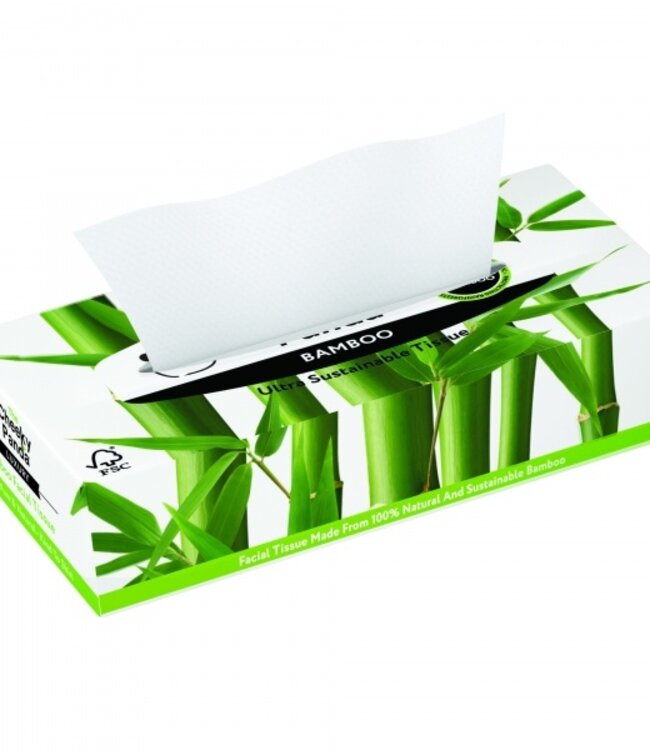 Bamboo Tissues - 6 Pack Cheeky Panda - 80 Tissues per box
