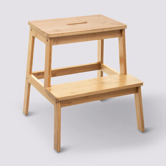  5Five Bamboo Footstool - Stool - Natural