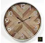 Wall clock Saylor - 80cm - Silver