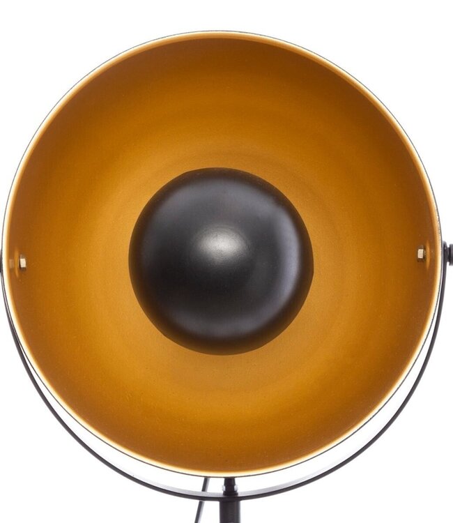 Lamp with Tripod - Tripod Lamp - H71 cm - Black