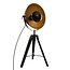 Lamp with Tripod - Tripod Lamp - H71 cm - Black