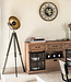 Lamp met Statief - Vloerlamp - H162 cm - Zwart