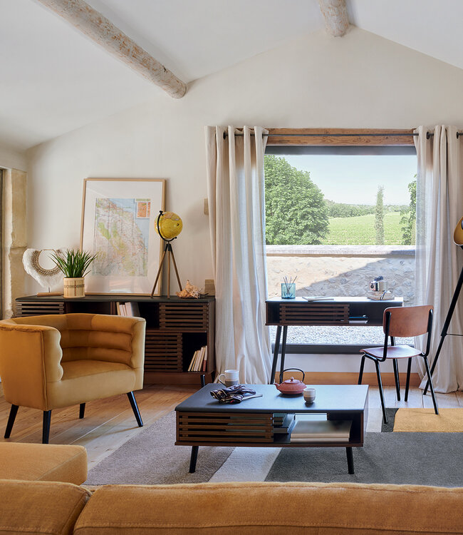 Lamp with Tripod - Floor lamp - H162 cm - Black