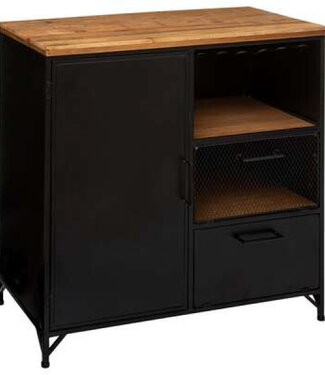 Atmosphera Cierna Sideboard - Storage cabinet - Black