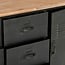 Atmosphera Drawer chest Torof - Sideboard - 6 Drawers - Black
